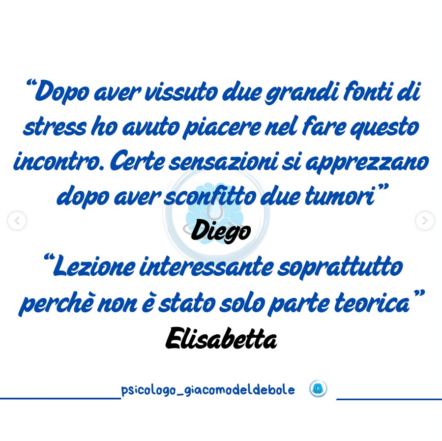 Feedback su Instagram